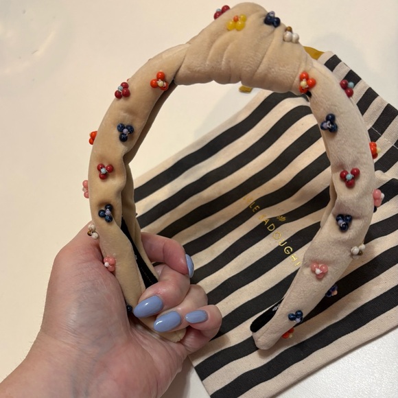 Lele Sadoughi beaded headband - Picture 3 of 5